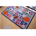 Ground cushion mat for children play